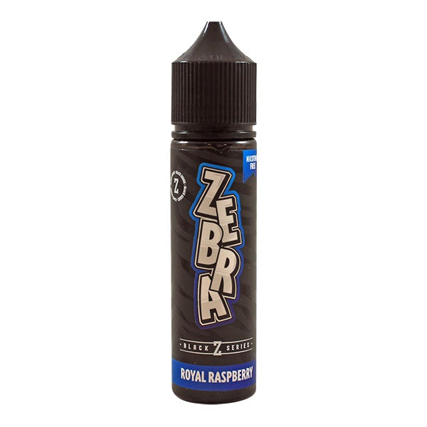 Zebra Black Z Series - Royal Raspberry 0mg 50ml Shortfill