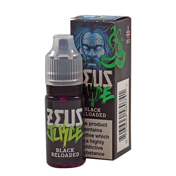 Zeus Juice 50:50 Black Reloaded 10ml TPD Compliant e-liquid