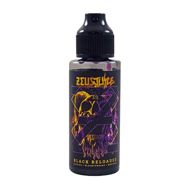 Zeus Juice Black Reloaded 100ml 0mg shortfill e-liquid