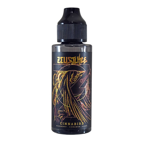 Zeus Juice Cinnabird 100ml 0mg shortfill e-liquid