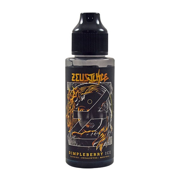Zeus Juice Dimpleberry Ice 100ml 0mg shortfill e-liquid