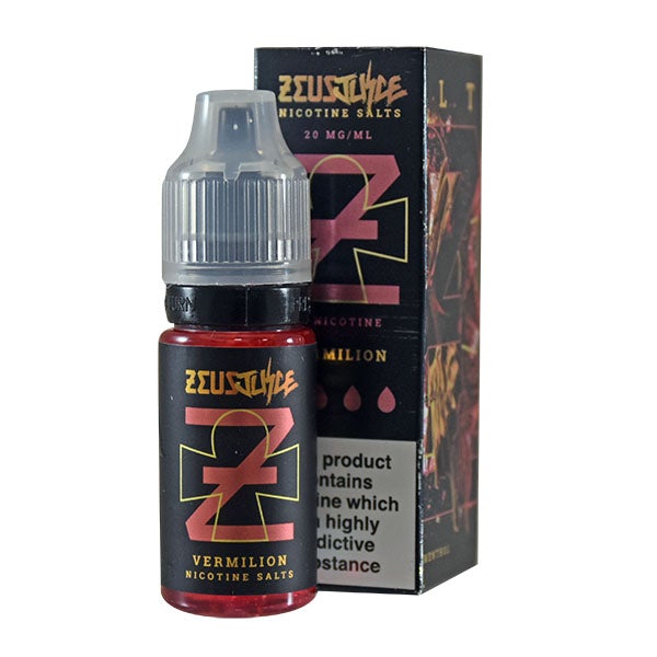 Zeus Juice - Nic Salt Vermilion 10ml E Liquid