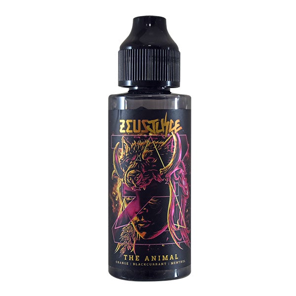 Zeus Juice The Animal 100ml 0mg shortfill e-liquid