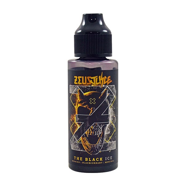 Zeus Juice The Black Ice 100ml 0mg shortfill e-liquid