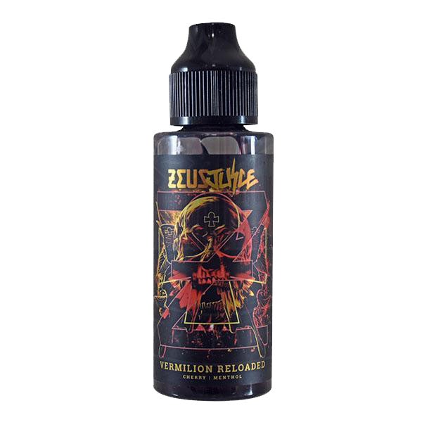 Zeus Juice Vermillion Reloaded 100ml 0mg shortfill e-liquid