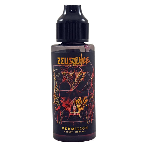 Zeus Juice Vermillion 100ml 0mg shortfill e-liquid