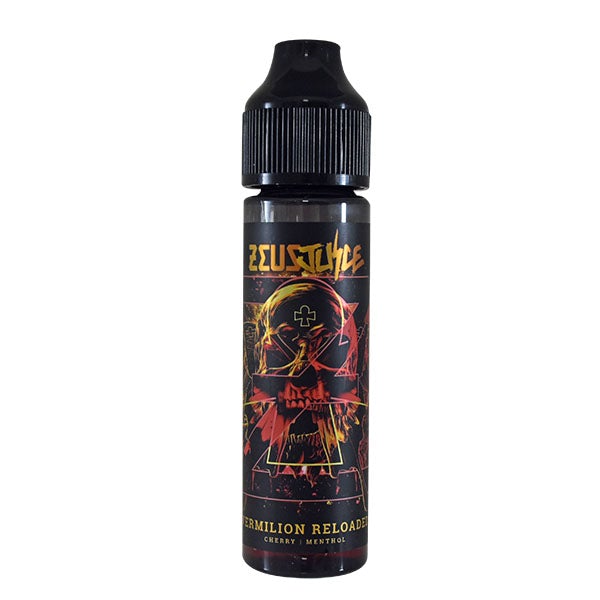 Zeus Juice Vermillion Reloaded 50ml 0mg shortfill e-liquid
