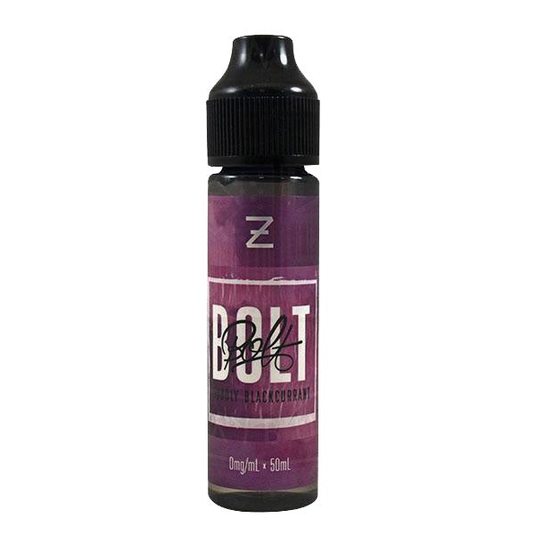 Zeus Juice Bolt Bubbly Blackcurrant 0mg 50ml Shortfill