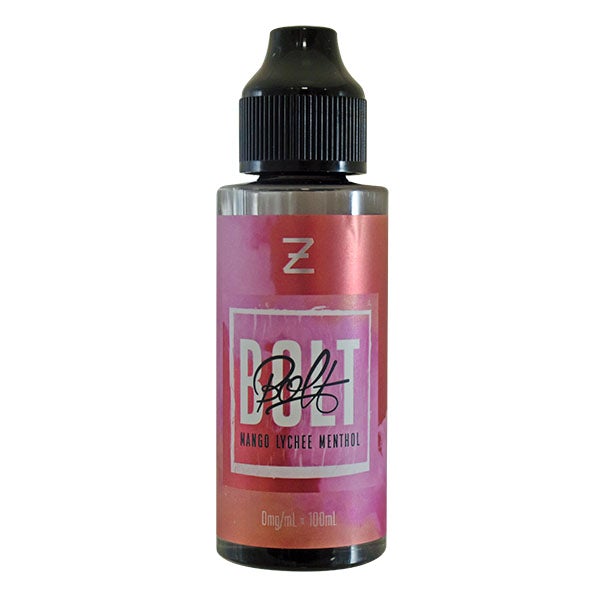 Mango Lychee Menthol by Zeus Juice Bolt 100ml Shortfill
