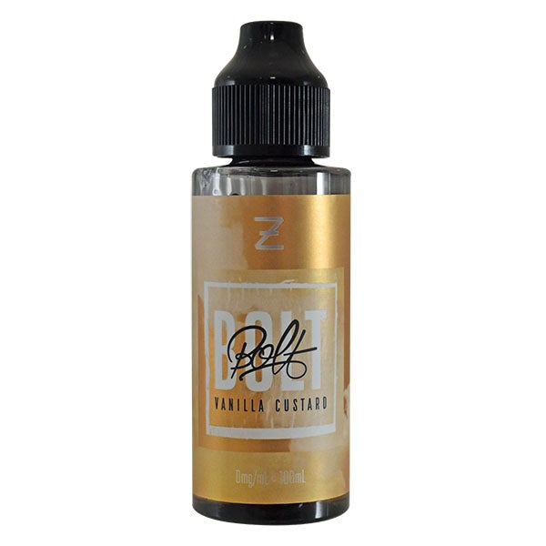 Vanilla Custard by Zeus Juice Bolt 100ml Shortfill