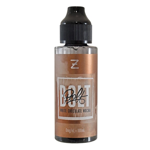 White Chocolate Mocha by Zeus Juice Bolt 100ml Shortfill