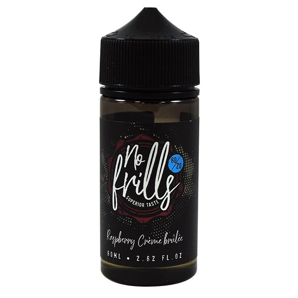 Raspberry Creme Brulee by No Frills 0mg 80ml Shortfill