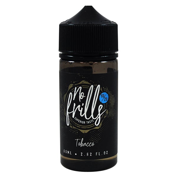 Tobacco by No Frills 0mg 80ml Shortfill