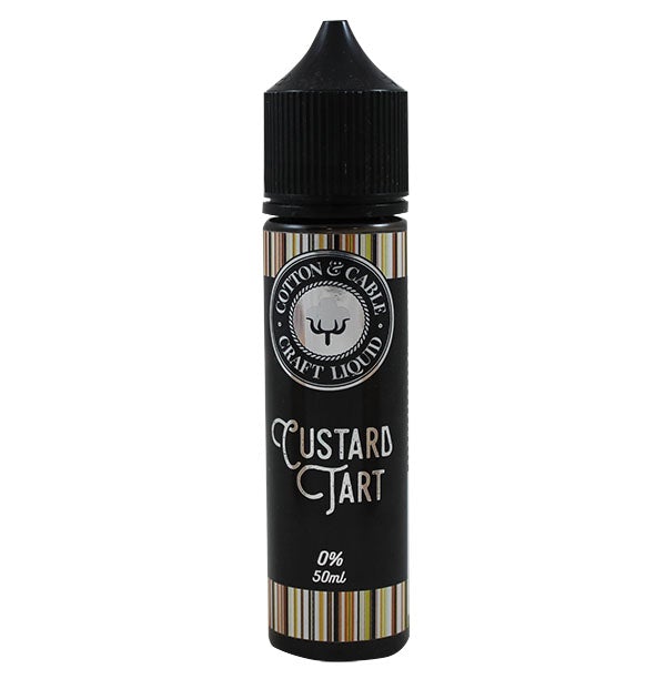 Cotton & Cable Desserts - Custard Tart 0mg 50ml Shortfill