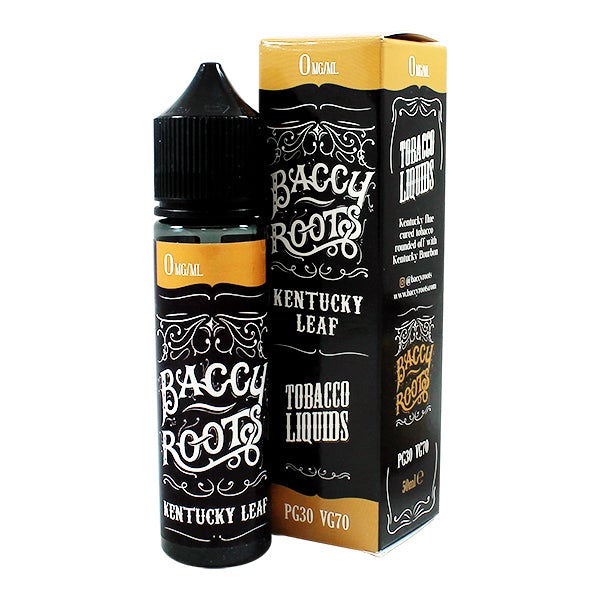 Baccy Roots Kentucky Leaf 0mg 50ml Shortfill