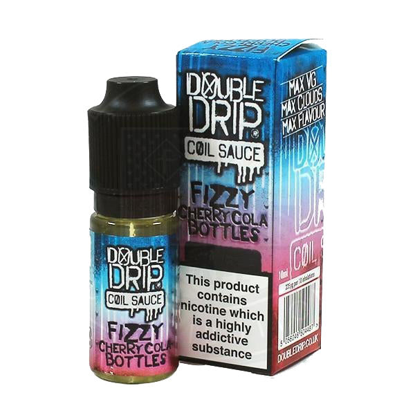 Double Drip Fizzy Cherry Cola Bottles TPD Compliant - 10ml