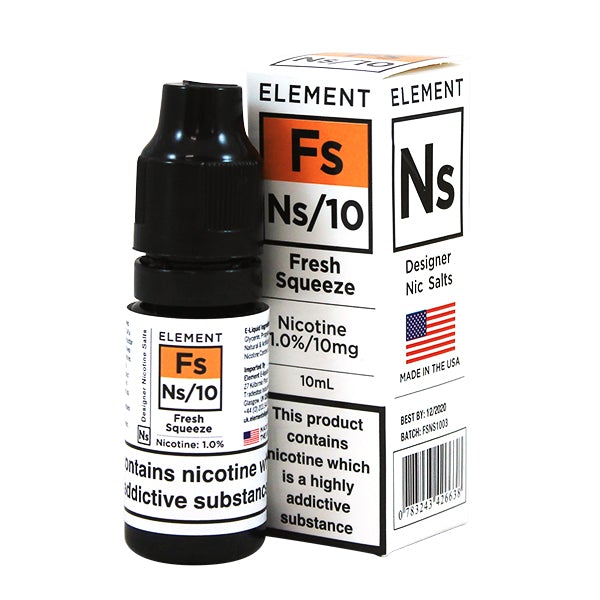 Fresh Squeeze Nic Salt by Element Eliquid 10ml