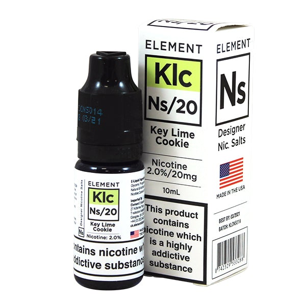 Key Lime Cookie Nic Salt by Element Eliquid 10ml