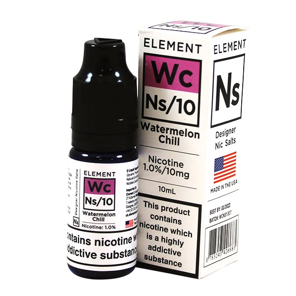 Watermelon Chill Salt by Element Eliquid 10ml