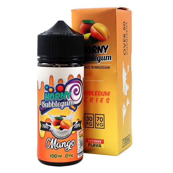 Horny Bubblegum Series Mango 0mg 100ml Shortfill