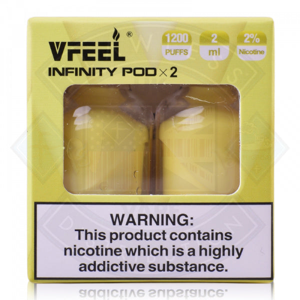 VFEEL Infinity Prefilled Pods 20mg Salt 2 Pack