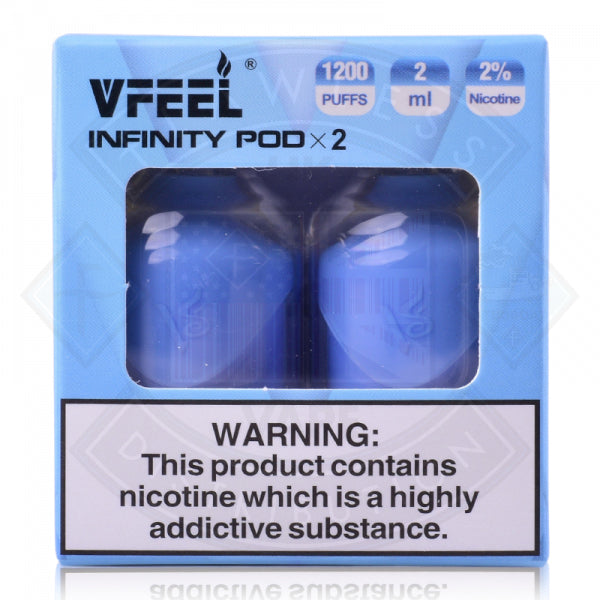 VFEEL Infinity Prefilled Pods 20mg Salt 2 Pack