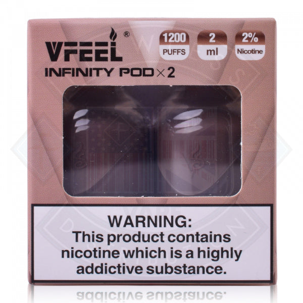 VFEEL Infinity Prefilled Pods 20mg Salt 2 Pack