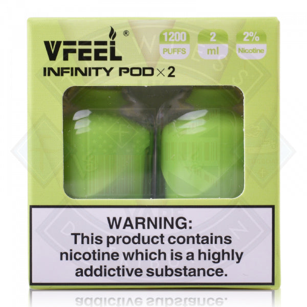 VFEEL Infinity Prefilled Pods 20mg Salt 2 Pack