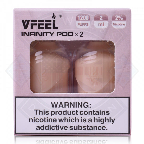 VFEEL Infinity Prefilled Pods 20mg Salt 2 Pack