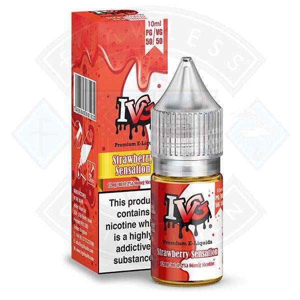 IVG 50:50 Strawberry Sensation TPD Compliant e-liquid