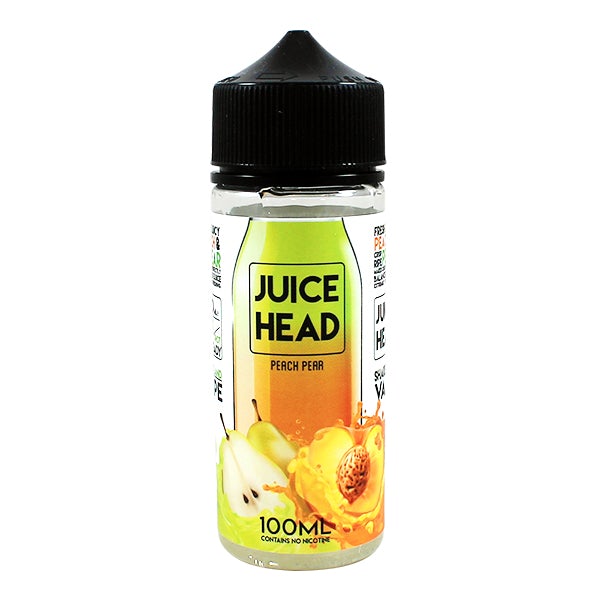 Juice Head Shake and Vape Peach Pear 0mg 100ml Shortfill