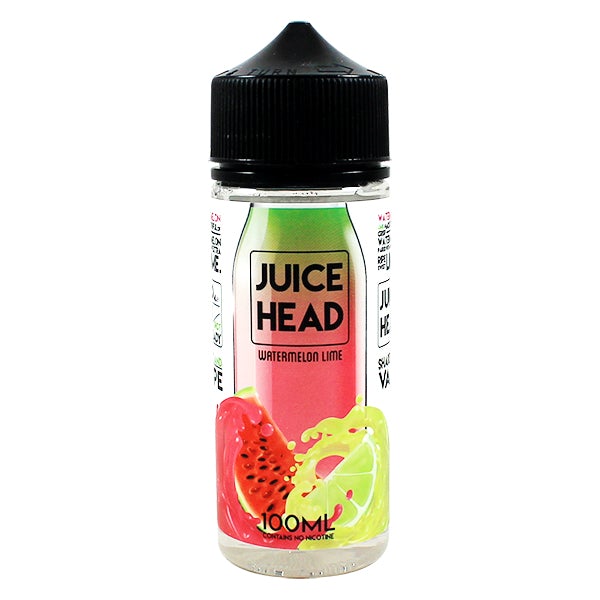 Juice Head Shake and Vape Watermelon Lime 0mg 100ml Shortfill