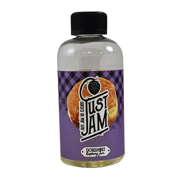 Just Jam Doughnut Raspberry Jam 0mg 200ml Shortfill E-Liquid