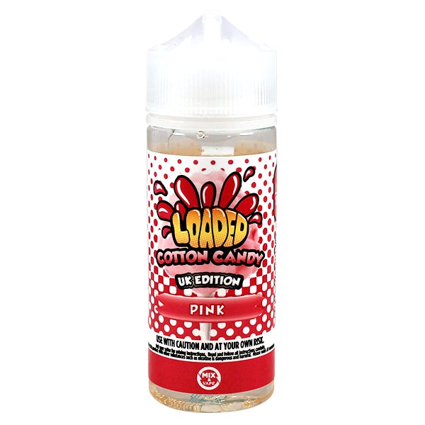 Loaded Cotton Candy - Pink 0mg 100ml Shortfill