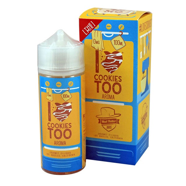 Mad Hatter I love Cookies 0mg 100ml Shortfill