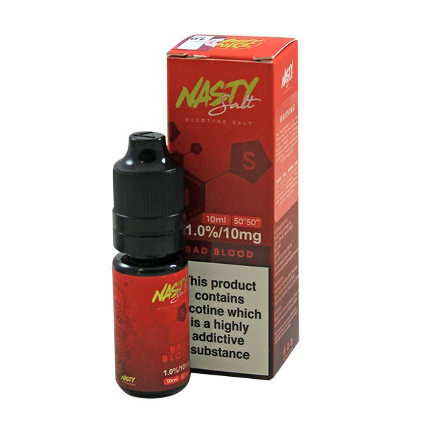 Nasty Juice Nasty Salt Bad Blood E liquid 10mg 10ml