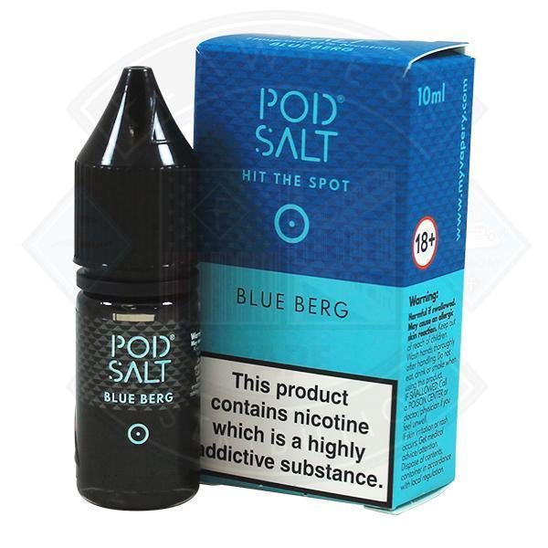 My Vapery Pod Blue Berg Nic Salt 11mg 10ml E-Liquid