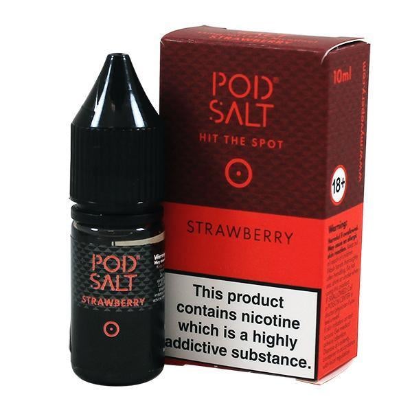 My Vapery Pod Strawberry Nic Salt 11mg 10ml E-Liquid