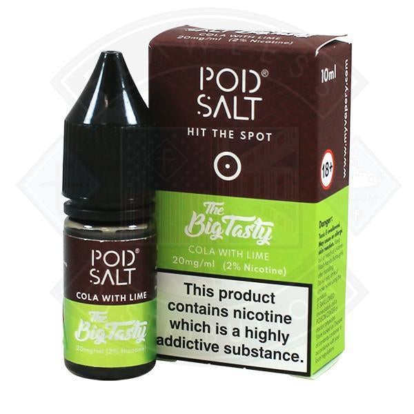 My Vapery Pod Big Tasty Cola with Lime Nic Salt 20mg 10ml E-Liquid