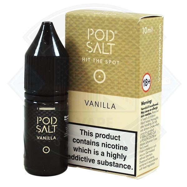 My Vapery Pod Salt Vanilla Nic Salt 20mg 10ml E-Liquid