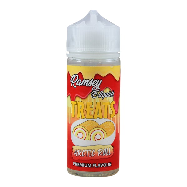 Ramsey E-Liquids Treats - Arctic Roll 0mg 100ml Shortfill