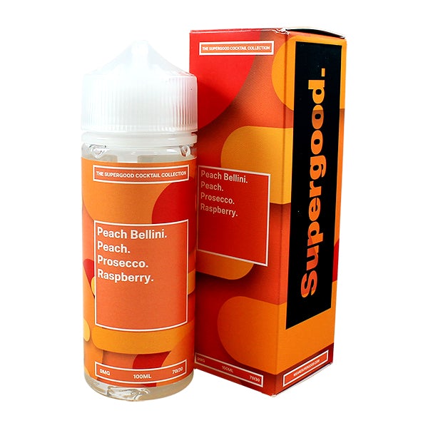 Supergood Peach Bellini 0mg 100ml Shortfill E-Liquid