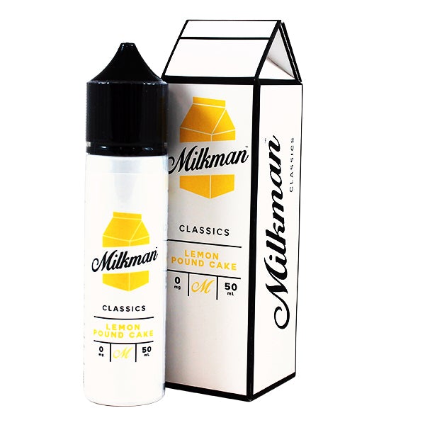 The Milkman Classics Lemon Pound Cake 50ml 0mg shortfill e-liquid