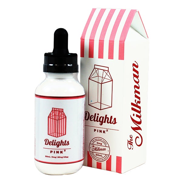 The Milkman Delights Pink 2 50ml 0mg shortfill e-liquid