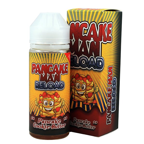 Pancake Man Reloaded Pancake Cookie Butter 0mg 100ml Shortfill