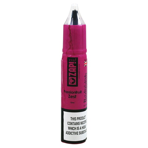 Zap! Nic Salt Passionfruit Zest 10ml 20mg E-liquid