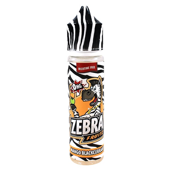 Zebra Fruitz - Mango Blackcurrant 0mg 50ml Shortfill