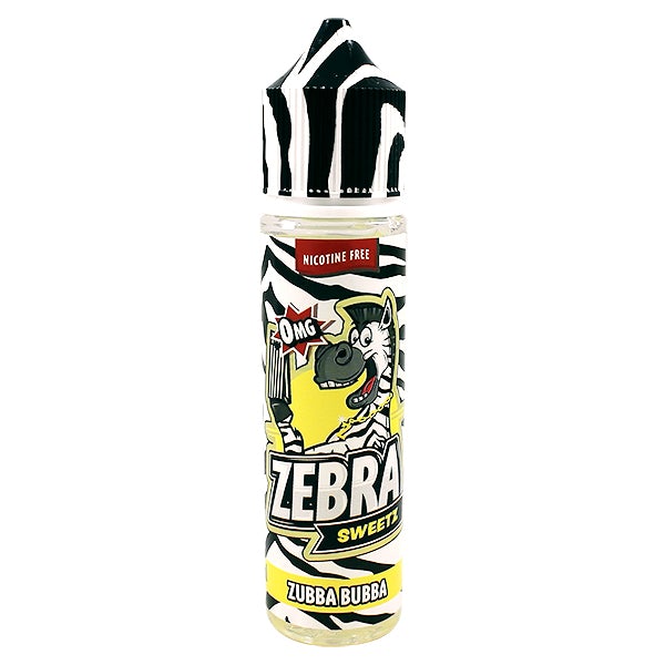Zebra Sweetz - Zubba Bubba 0mg 50ml Shortfill