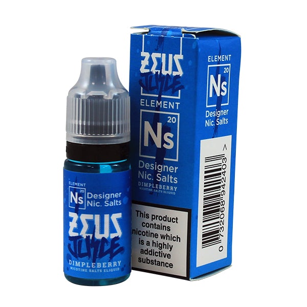 Zeus Juice - Nic Salt Dimpleberry 10ml 20mg E Liquid